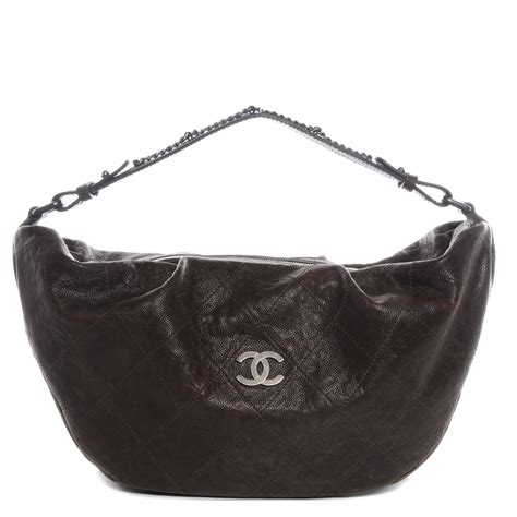 chanel hobo caviar|CHANEL .